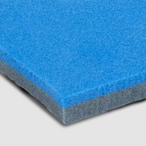 Espuma de polietileno sin cobertura espesor 30mm (1x2mts Color Gris y Azul)