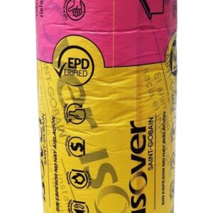 Lana de vidrio ISOVER aluminio puro 50mm (1,20 x 18mts)
