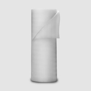 Espuma de polietileno sin cobertura espesor 5mm (1x20mts Color Blanco Rufi)