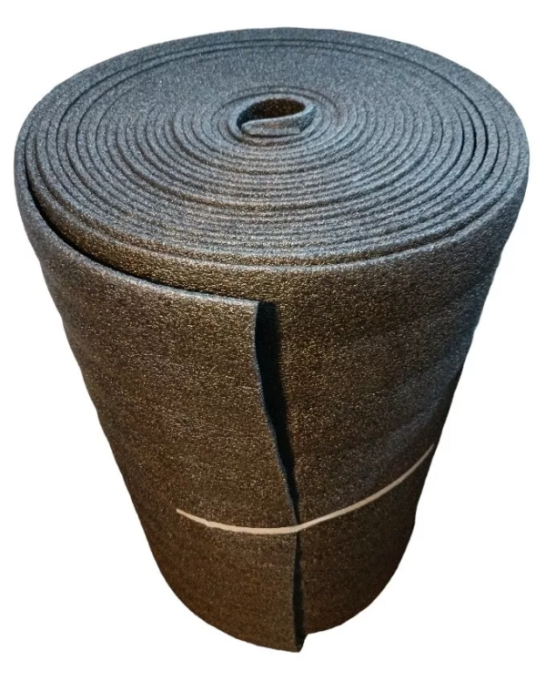 Espuma de Polietileno Sin Cobertura 10mm (1x25mts Gris)