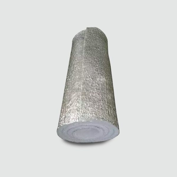 Espuma de polietileno aluminizado espesor 10mm (1x20mts Aluminizado simple)