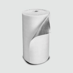 Espuma de polietileno aluminizado espesor 5mm (1x20mts Aluminizado simple)