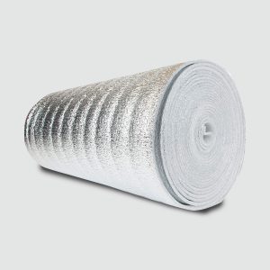 Espuma de polietileno aluminizado espesor 5mm (1x20mts Aluminizado simple Rufi)