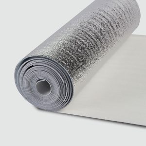 Espuma de polietileno aluminizado espesor 10mm (1x10mts Aluminizado simple)