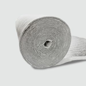 Espuma de polietileno aluminio puro simple con solapa AISLATECH de 10mm (1x20mts Aluminio puro en 1 cara)